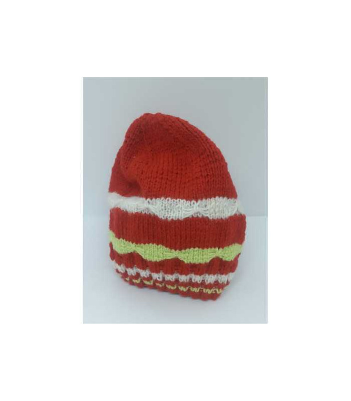 Caciulita crosetata pentru fetite multicolora