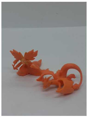 Set 2 figurine din plastic pentru copii dragoni