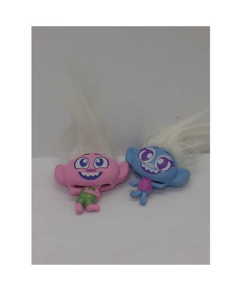 Set doua mini figurine din plastic trolls
