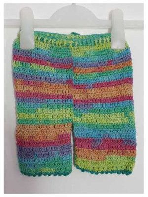 Pantaloni tricotati pentru copii 2