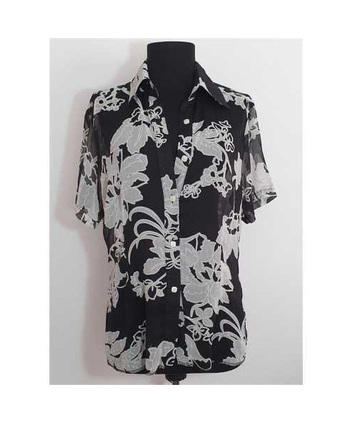 Camasa vaporoasa dama cu imprimeu floral DIYUSI