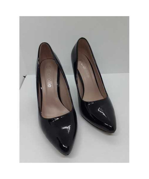 Pantofi dama cu toc lacuiti Carolie marime 37