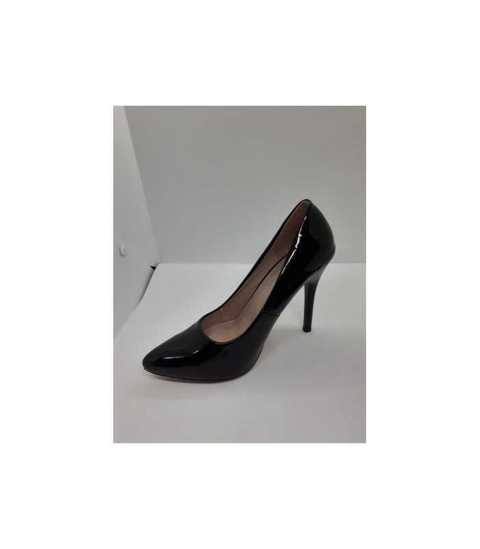 Pantofi dama cu toc lacuiti Carolie marime 37