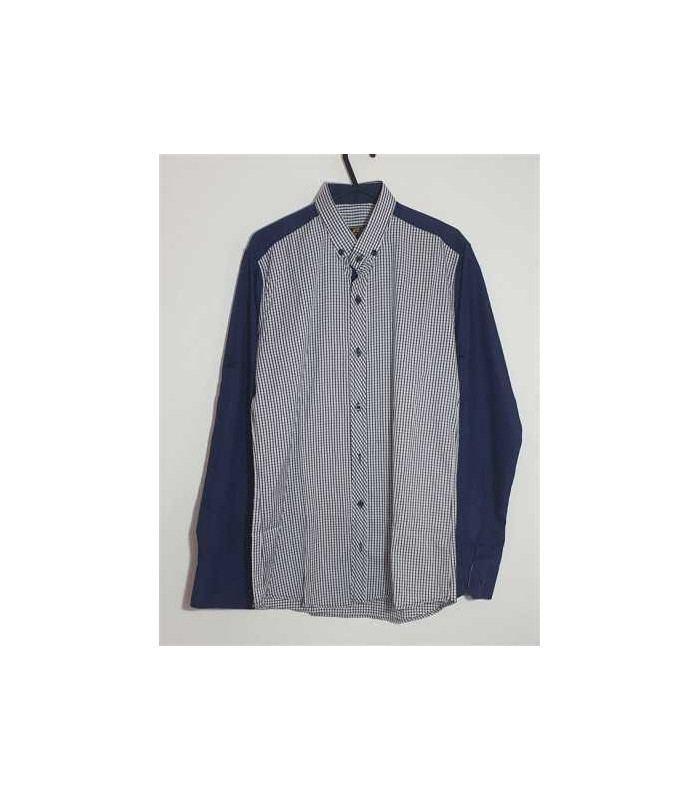 Camasa barbateasca cu model in carouri Rudo