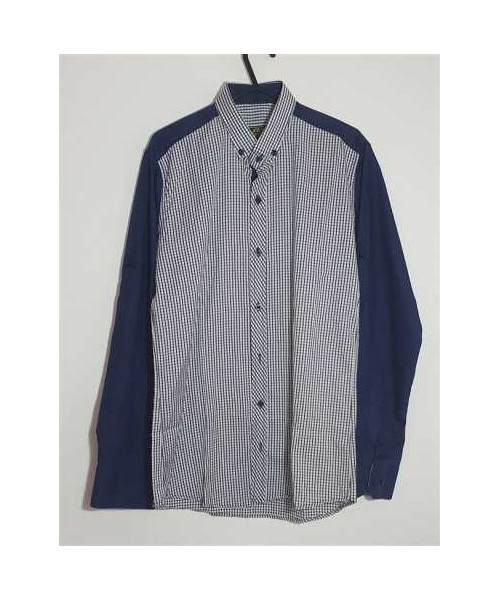 Camasa barbateasca cu model in carouri Rudo