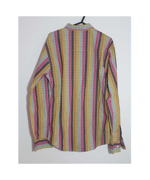 Camasa pentru barbati cu carouri multicolore True Color