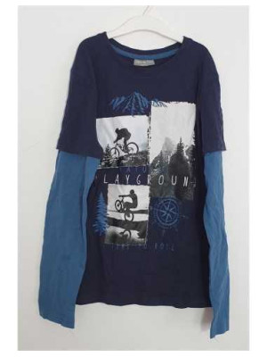 Bluzita sport pentru copii cu diverse imprimeuri DESTINATION