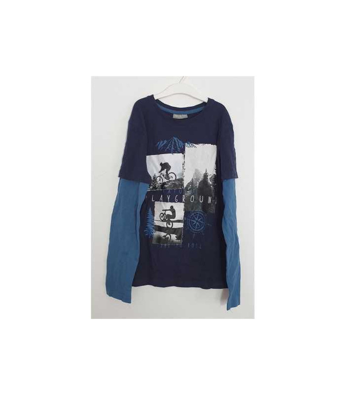 Bluzita sport pentru copii cu diverse imprimeuri DESTINATION