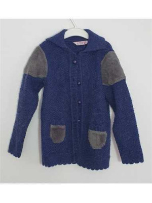 Pulover pentru fetite cu buzunare Golforme