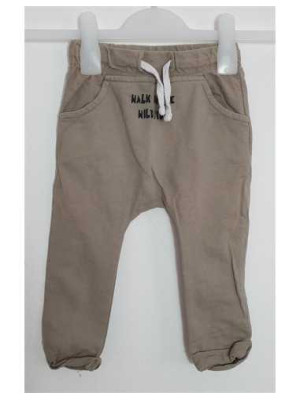 Pantaloni cu talie elastica si buzunare laterale So Cute