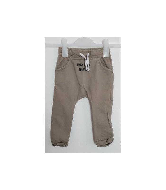 Pantaloni cu talie elastica si buzunare laterale So Cute