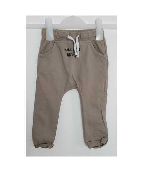 Pantaloni cu talie elastica si buzunare laterale So Cute