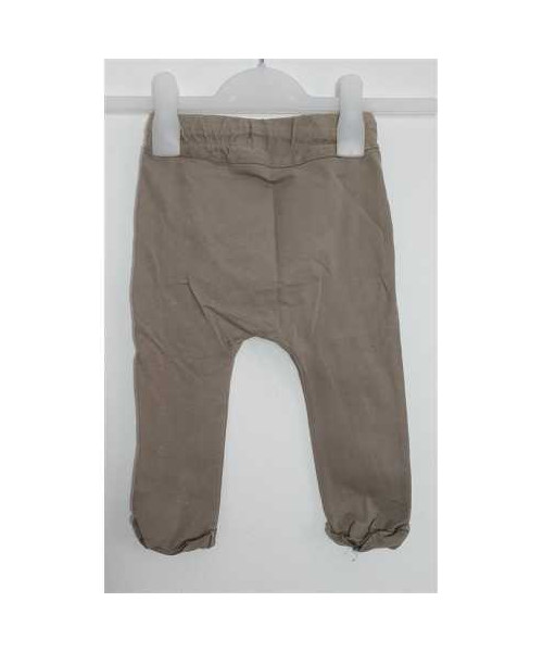 Pantaloni cu talie elastica si buzunare laterale So Cute