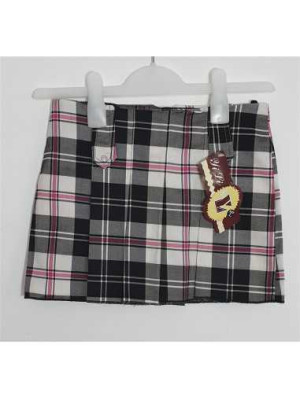 Fustita pentru fetite cu model in carouri Yi Li