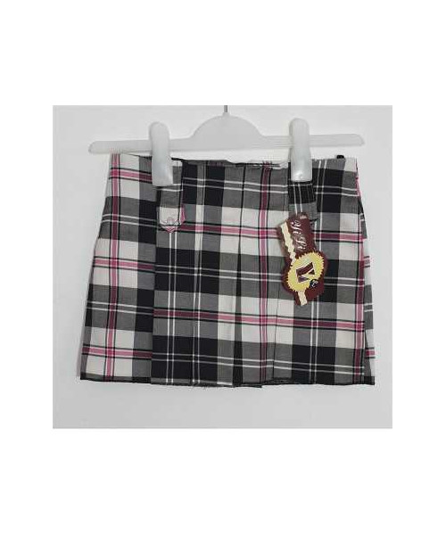 Fustita pentru fetite cu model in carouri Yi Li