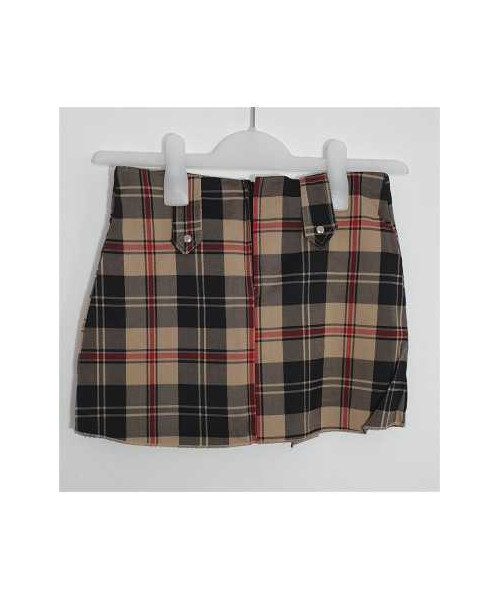 Fusta scurta pentru fete in carouri Yi Li