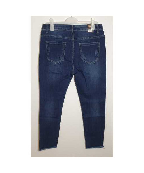 Pantaloni de blugi bleumarin pentru dama Sara Jeans