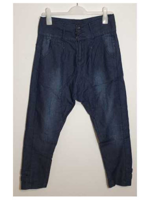 Pantaloni bleumarin pentru vara dama