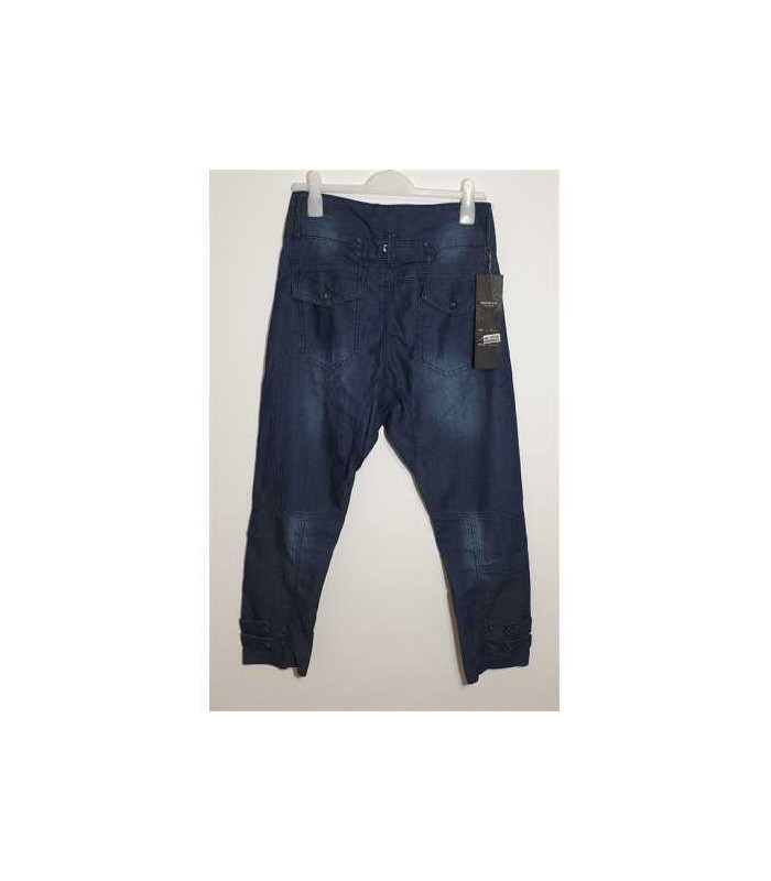 Pantaloni bleumarin pentru vara dama