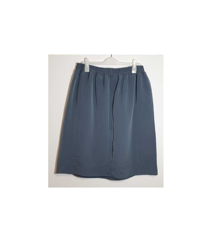 Fusta de dama cu buzunare la spate si talie elastica