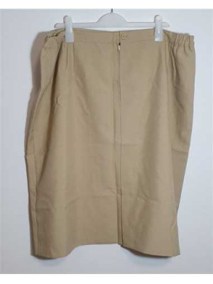 Fusta dama pentru primavara culoare bej 2