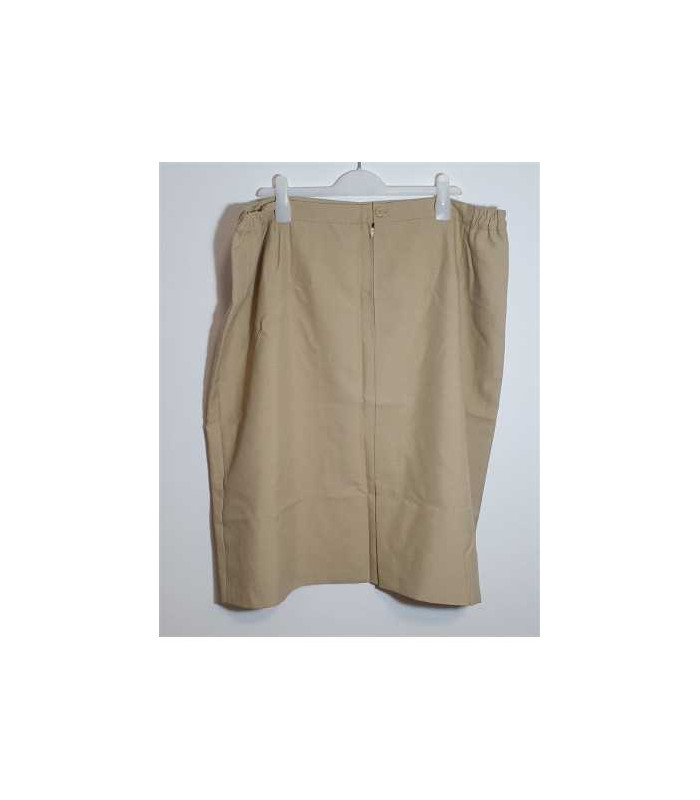 Fusta dama pentru primavara culoare bej
