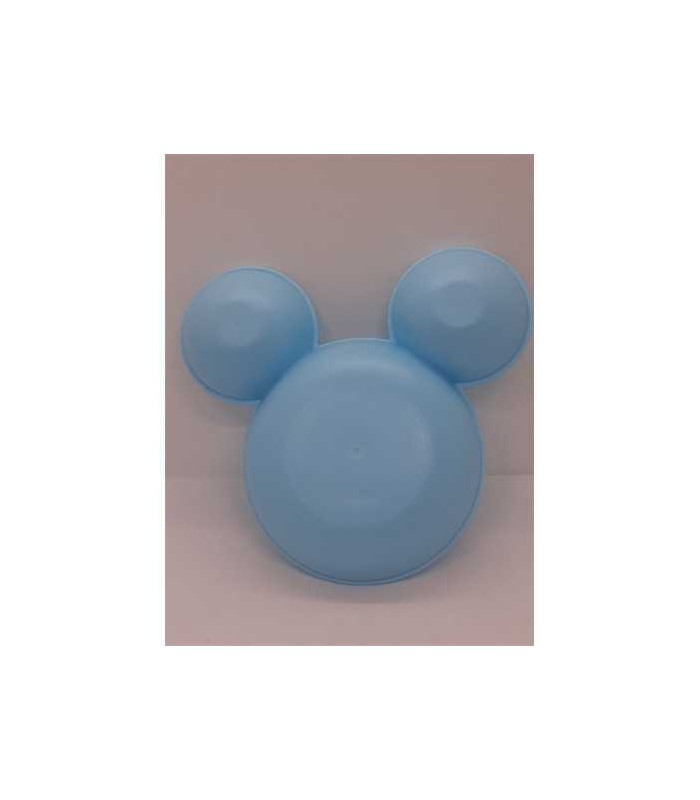 Castron din plastic pentru bebelusi model Mickey Albastru