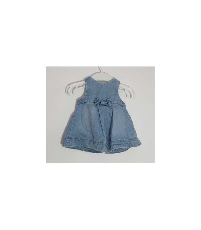 Rochita de blugi pentru fetite cu nasturi la spate TEX