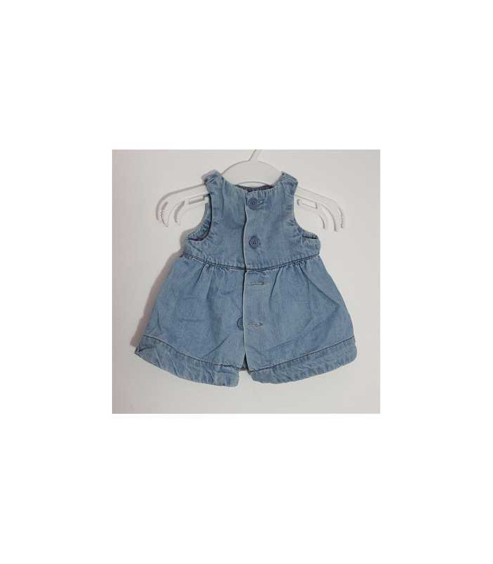 Rochita de blugi pentru fetite cu nasturi la spate TEX