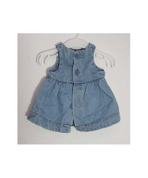 Rochita de blugi pentru fetite cu nasturi la spate TEX