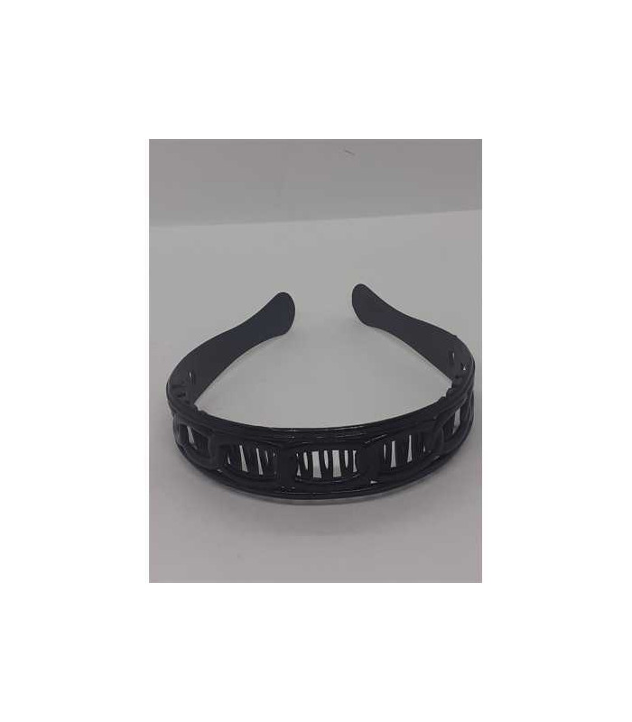 Bentita lata cu tepi din plastic culoare negru