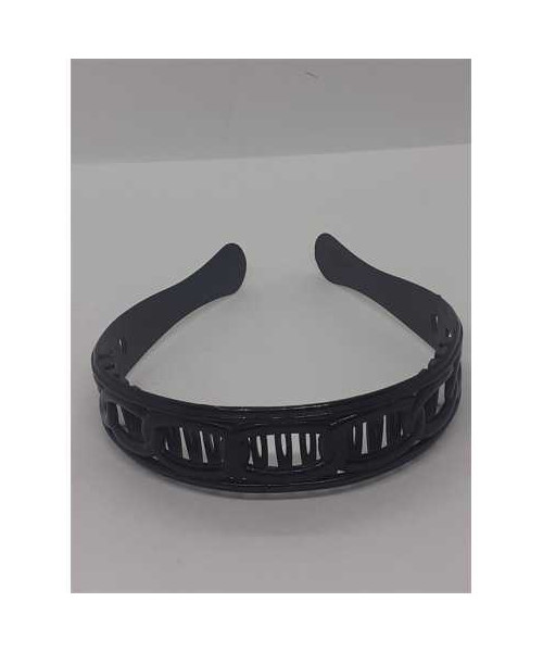 Bentita lata cu tepi din plastic culoare negru