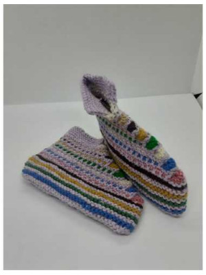 Cipici tricotati pentru fetite