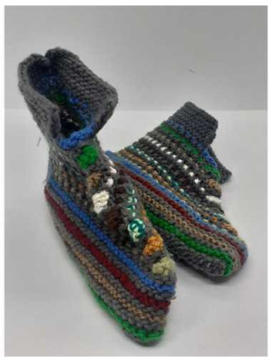 Cipici crosetati pentru casa copii