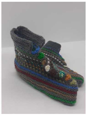 Cipici crosetati pentru casa copii 2