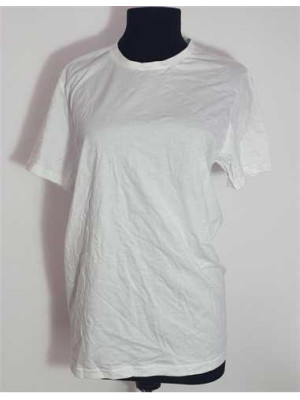 Tricou alb de dama cu maneca scurta Decathlon