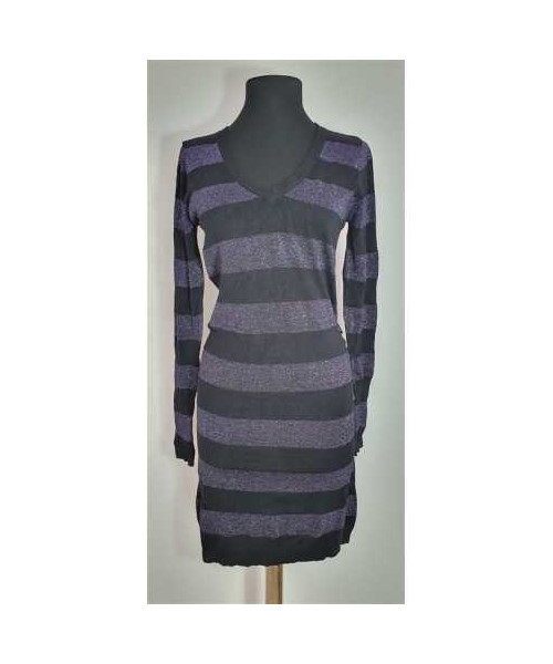 Rochita dama tricotata model cu dungi WEST ONE