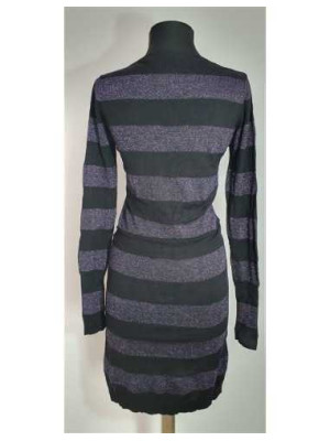 Rochita dama tricotata model cu dungi WEST ONE 2