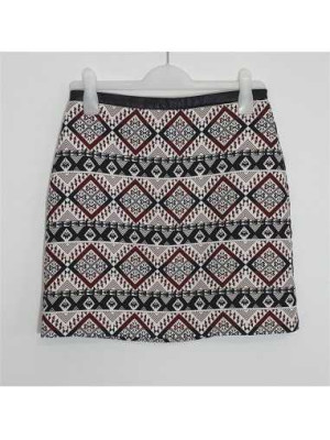 Fusta dama multicolora pentru primavara KOTON