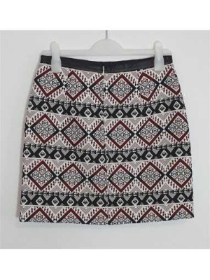 Fusta dama multicolora pentru primavara KOTON 2