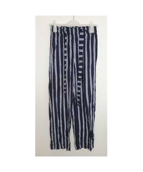 Pantaloni dama pentru primavara cu dungi H&M