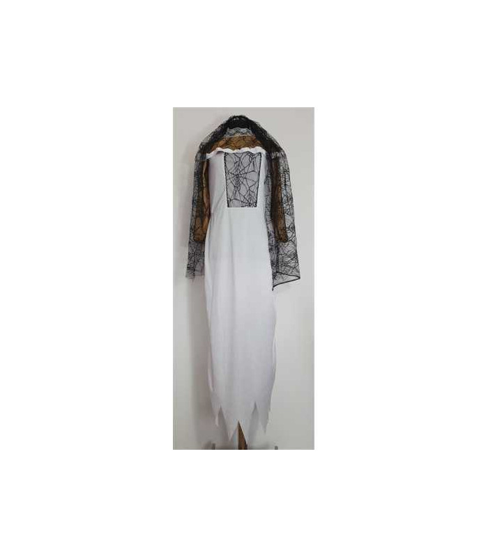 Rochita dama cu voal negru Halloween