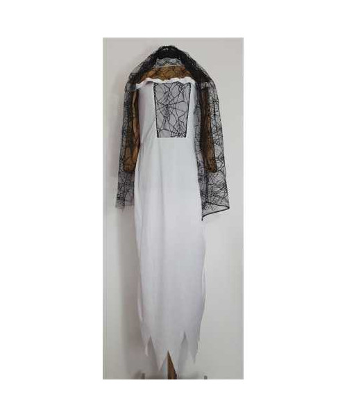 Rochita dama cu voal negru Halloween