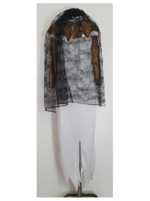 Rochita dama cu voal negru Halloween 2