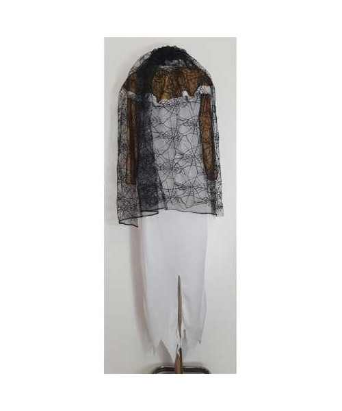 Rochita dama cu voal negru Halloween