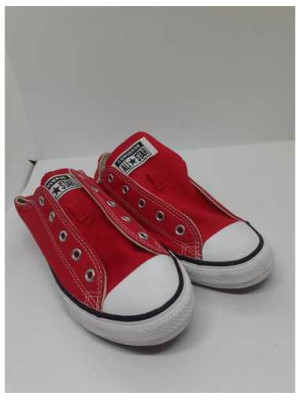 Tenisi culoare rosu pentru fetite Converse All Star marime 35