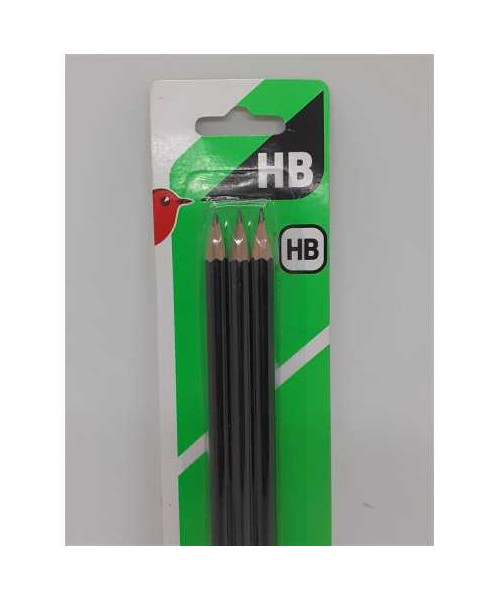 Set 3 creioane HB grafit Auchan