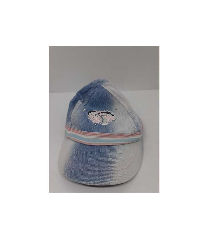 Sapca din blug pentru fetite