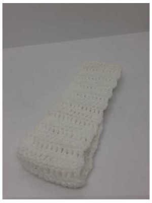 Bentita crosetata cu floricele pentru fetite 2