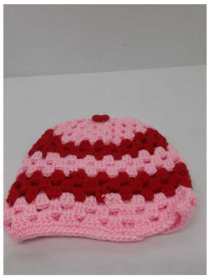 Caciulita crosetata pentru fetite 2